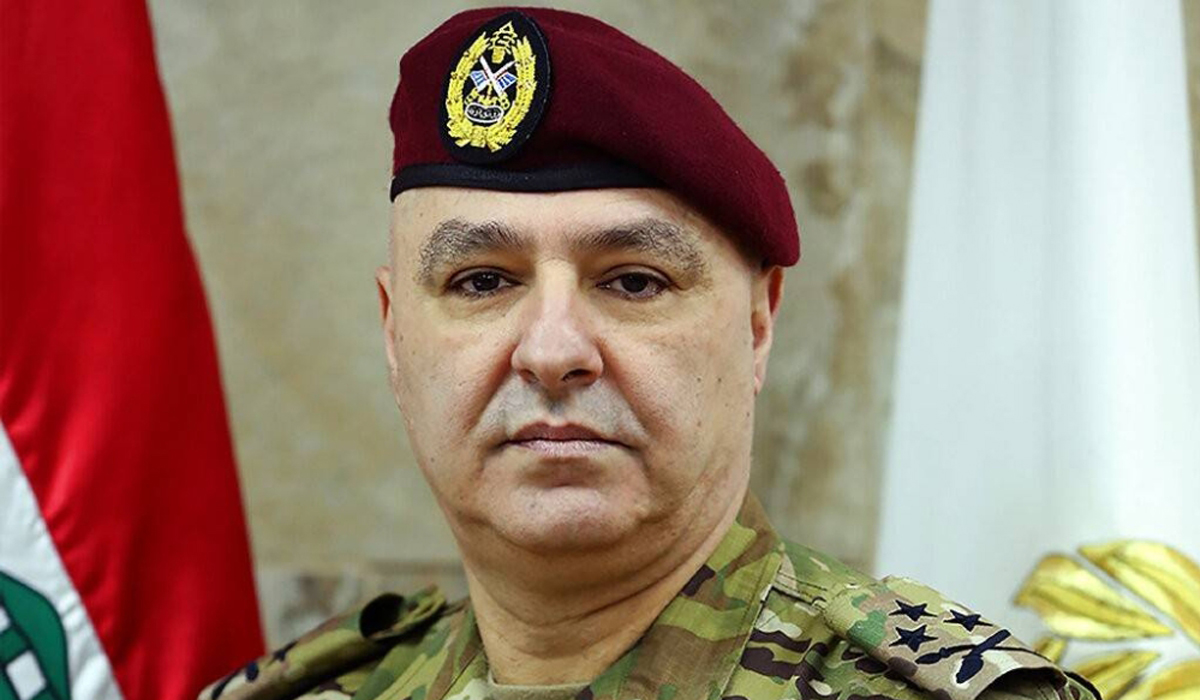 Commander of the Lebanese Army Praises Qatar's Support of His Country's Militar Institution